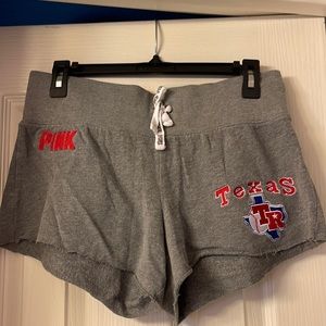 PINK Texas Rangers shorts